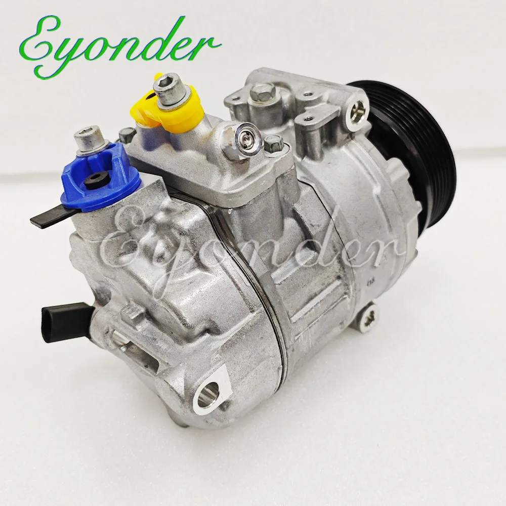 A/C Compressor for Volkswagen TRANSPORTER T5 AMAROK 2.0 447150-2603 447150-2604 447150-2605 447150-2607 447150-6870 7E0820803J