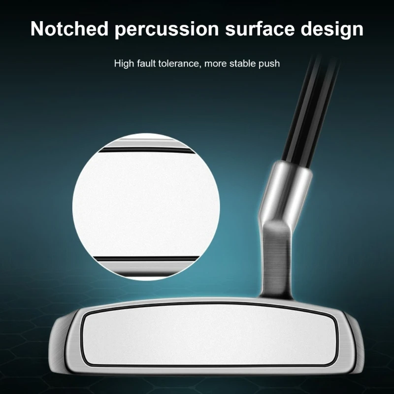 Golf Putter PU Stainless Steel Golf Putters for Practice and Tournament Use Golfer's Stainless Steel Club