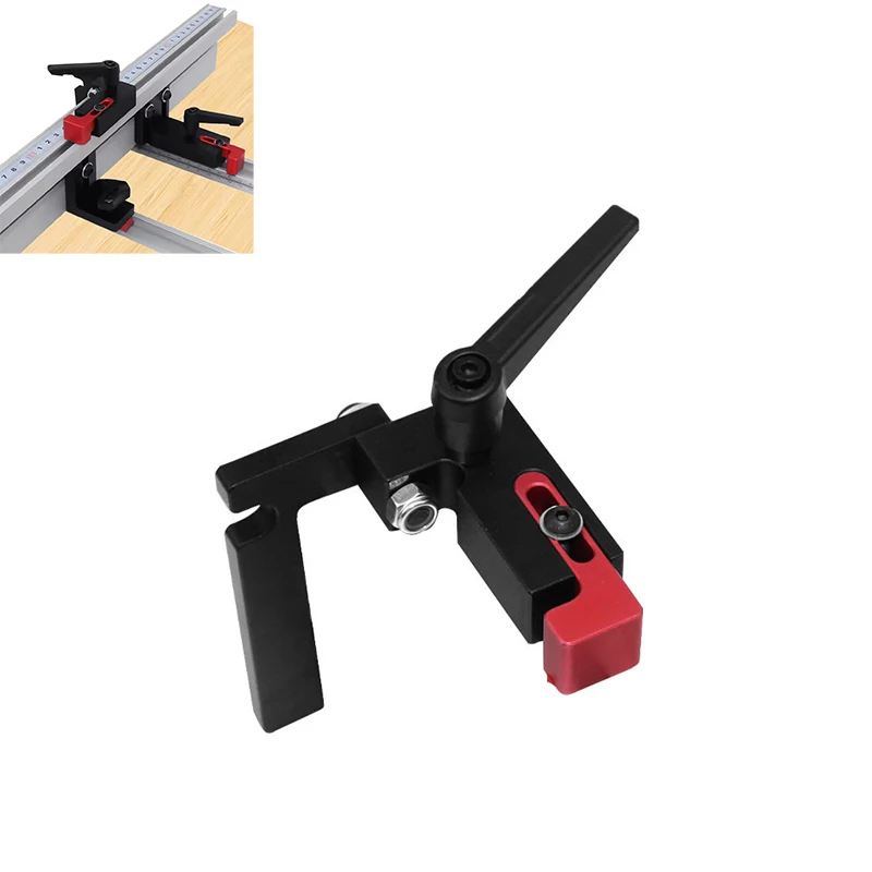 Hand T-Groove Stopper Fence Connector Woodworking Chute for Limiter Sliding Gauge Tools T-Slot Miter Track to Stop the Router