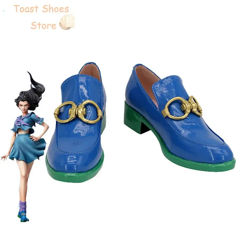

Аниме JoJo'sBizarreAdventure Yamagishi Yukako Обувь для косплея Обувь из искусственной кожи Опора для косплея Сапоги на Хэллоуин Опора для костюма