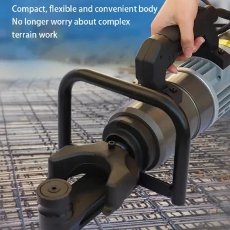 

Electric Hydraulic Steel Bar Bending Machine 4-32mm Rebar Bender Machine - New Rebar Bending Equipment for Construction