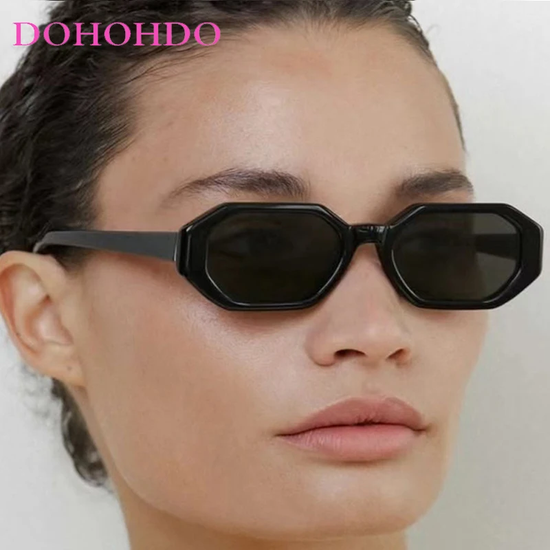 

Luxury Brand Design Fashion Small Polygon Square Sunglasses Women Shades UV400 Retro Classic Men Sun Glasses Oculos De Sol Gafas