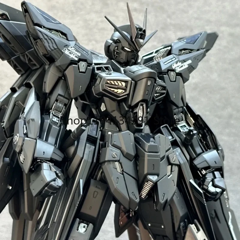 โมเดลประกอบรถยนต์ Mgex Black Assault Free Midnight Painting คุณภาพสูง ขายดี ขนาด 1:100 ของเล่นสะสม ของขวัญวันหยุด/วันเกิด