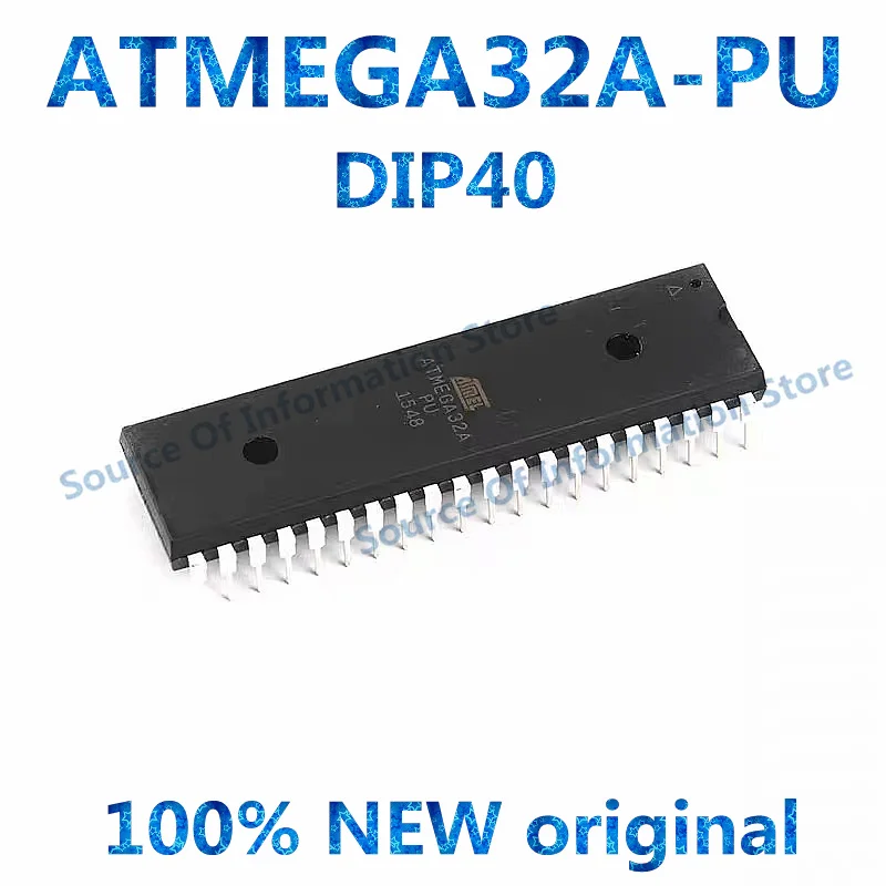 

ATMEGA32A-PU 8-bit Microcontroller, MCU, 32KB, In-System Flash, 100% New