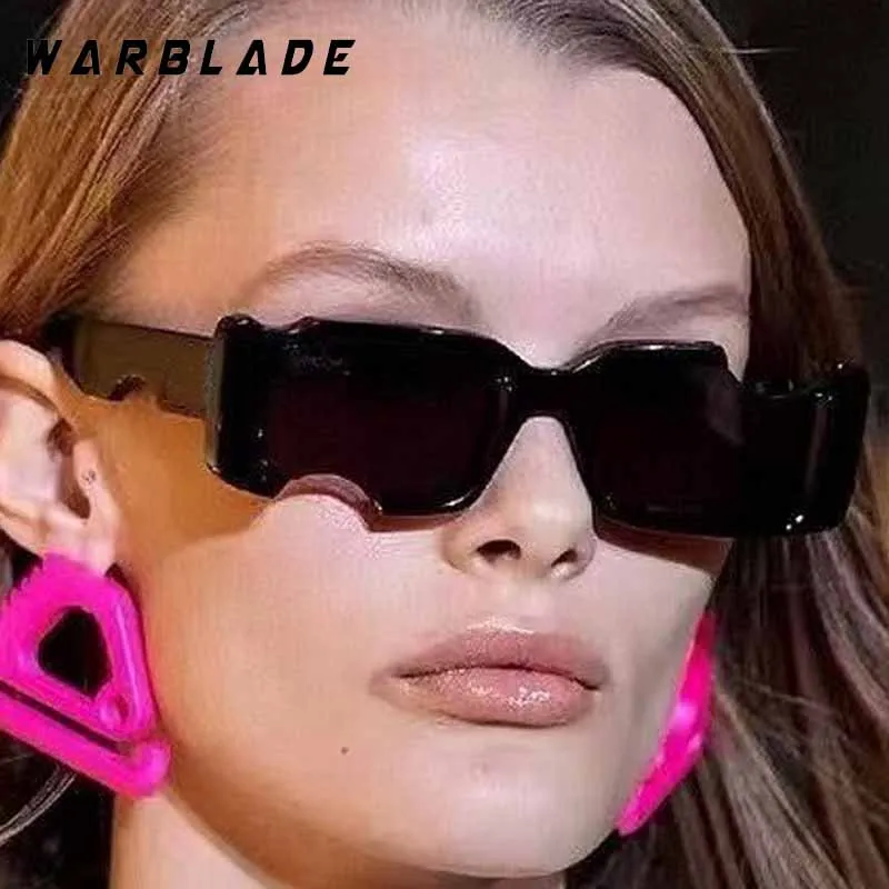 

Trending Personality Special-shaped Frame Women Sunglasses Brand Designer Rectangle Men Sunglass Summer Traveling Eyewear UV400