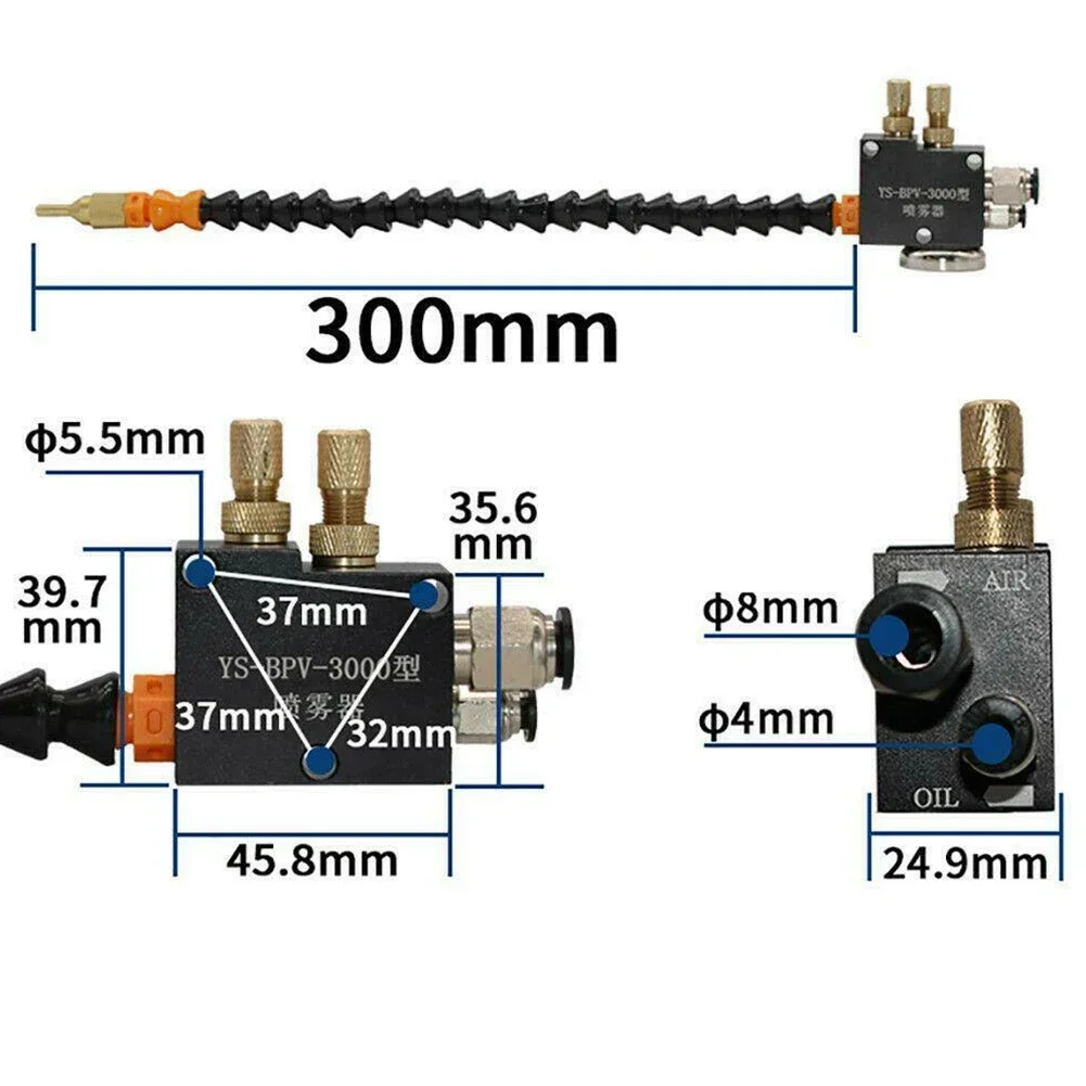 

Fully Sealed Machine L Spray Cooler Diesel Fully Sealed Machine Tool Cooling Sprayer L Lubricating Sprayer Lubrication