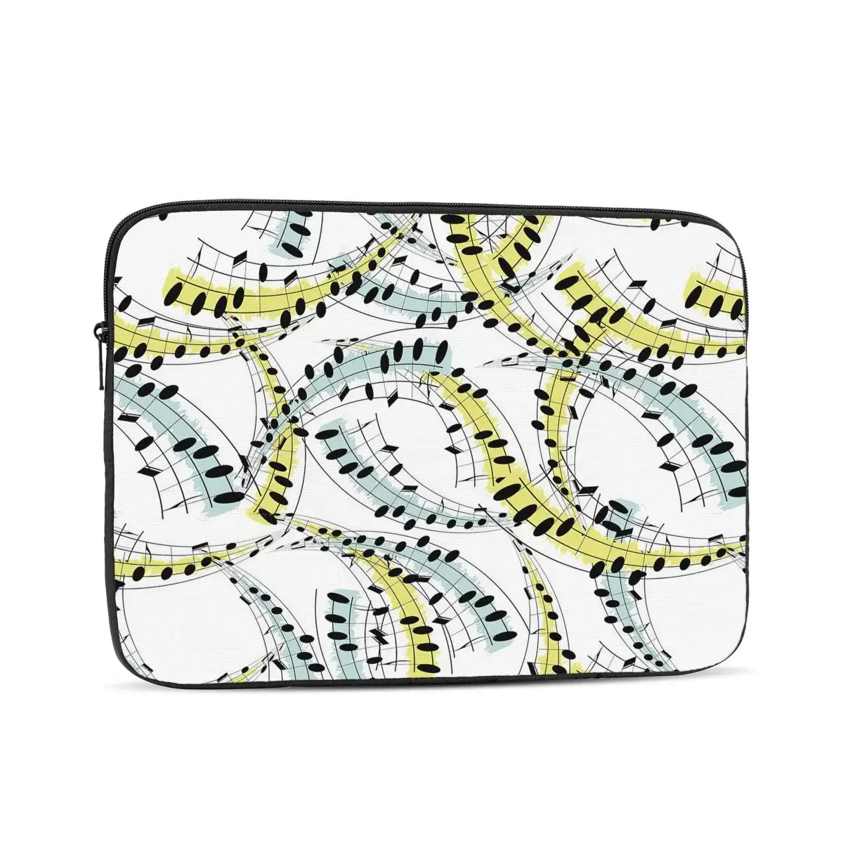 Cheerful Pattern Of Music Phrases Computer ipad Laptop Cover Case Laptop Sleeve Bag Portable Cover Fundas Pouch