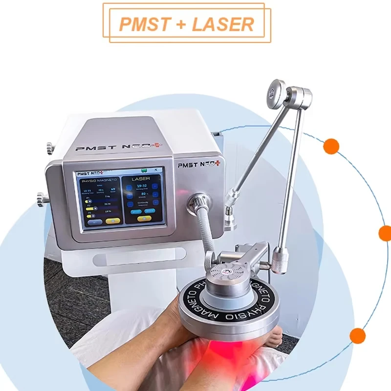 Professional PMST NEO Pulsed Electromagnetic Field Therapy Machine with Lase for Effective Pain Relief & Arthritis Treatment