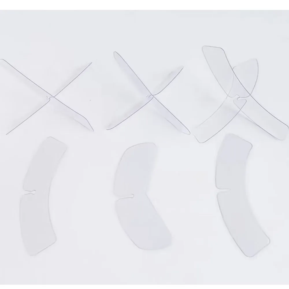 100 Stück Unisex Transparente PVC-Schmetterlingskragenstreben, Plastikkragen-Einsätze für Herren- und Damenhemden – Detail 7