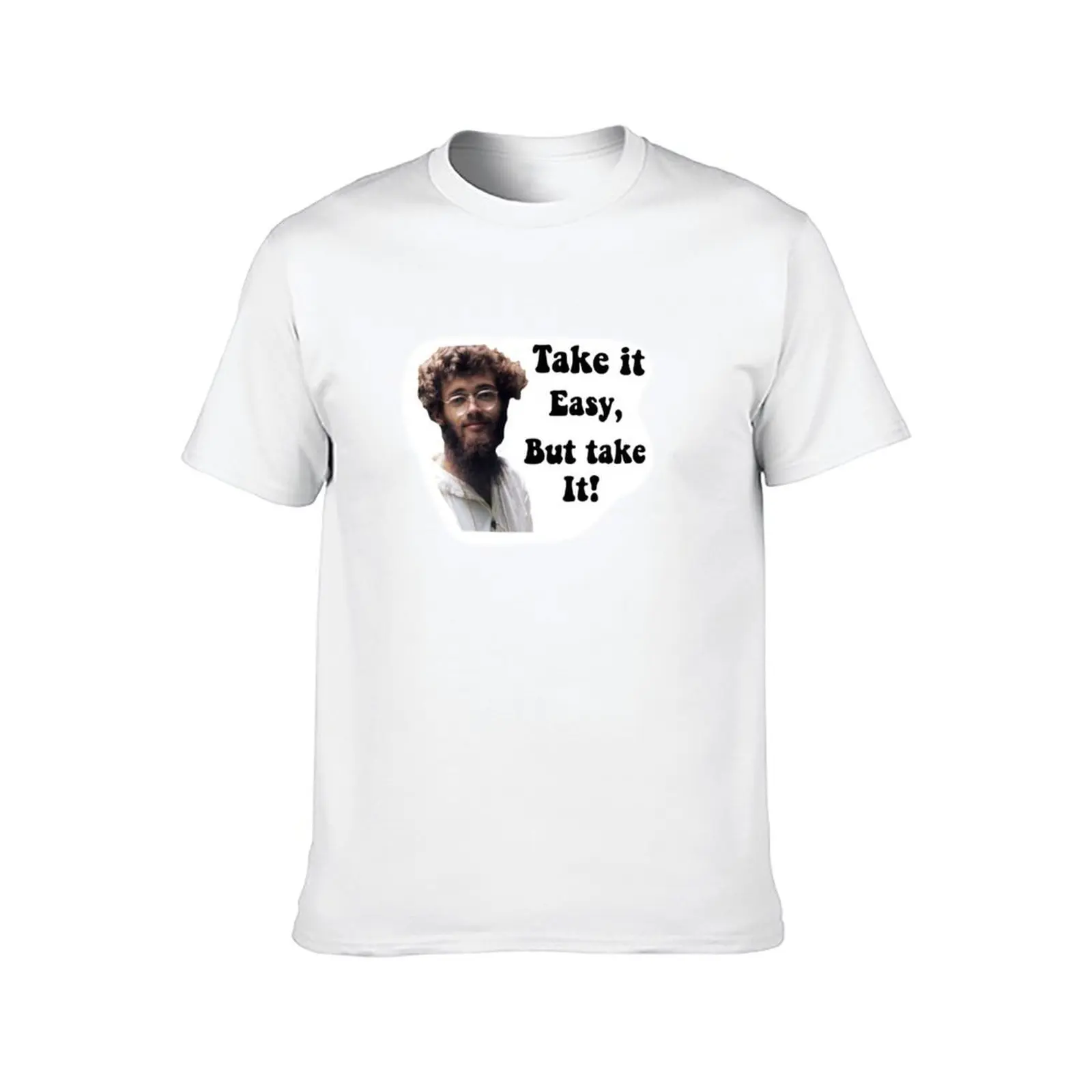 تي شيرت Terence McKenna Take it Easy تي شيرت قطني مخصص تي شيرت