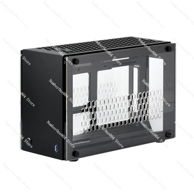 

Подходит для ПК A4 Sfx New Silver Xin Black PC Mini Itx Прозрачный корпус