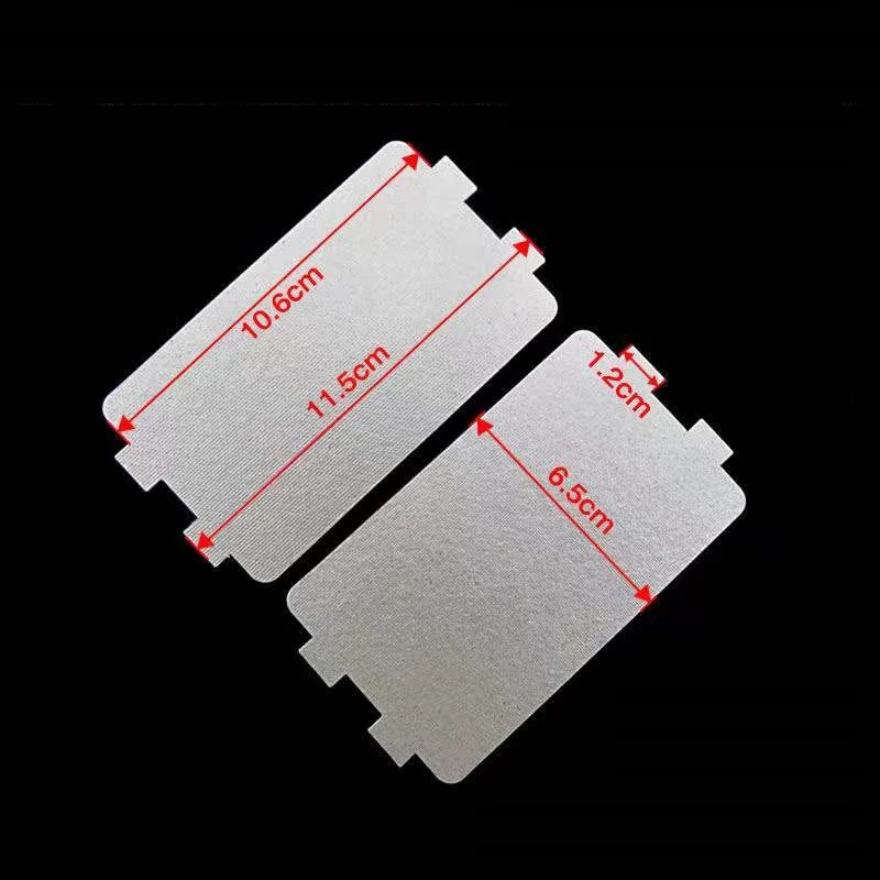 5PC 11.5X6.5Cm Lò Vi Sóng Mica Tấm Ga Magnetron Nắp Phụ Tùng Cho Midea MM721NH1-PW/NG1PW/M1-L213B211A