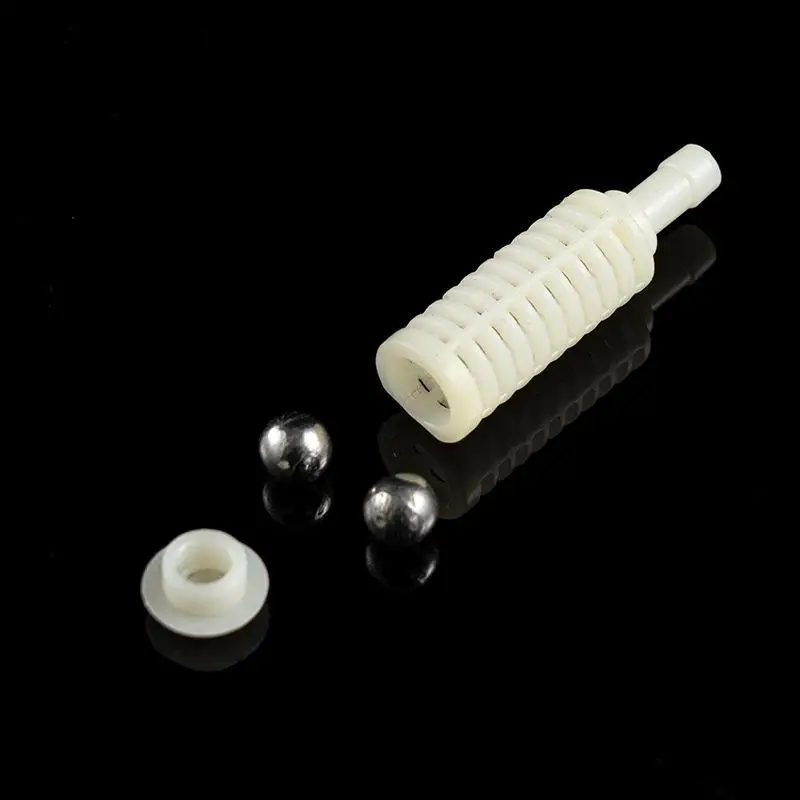Transparent Plastic Inline Filter Aquarium Air Stone Diffuser, Bubble Diffuser For Fish Tank Air Pump Filtration