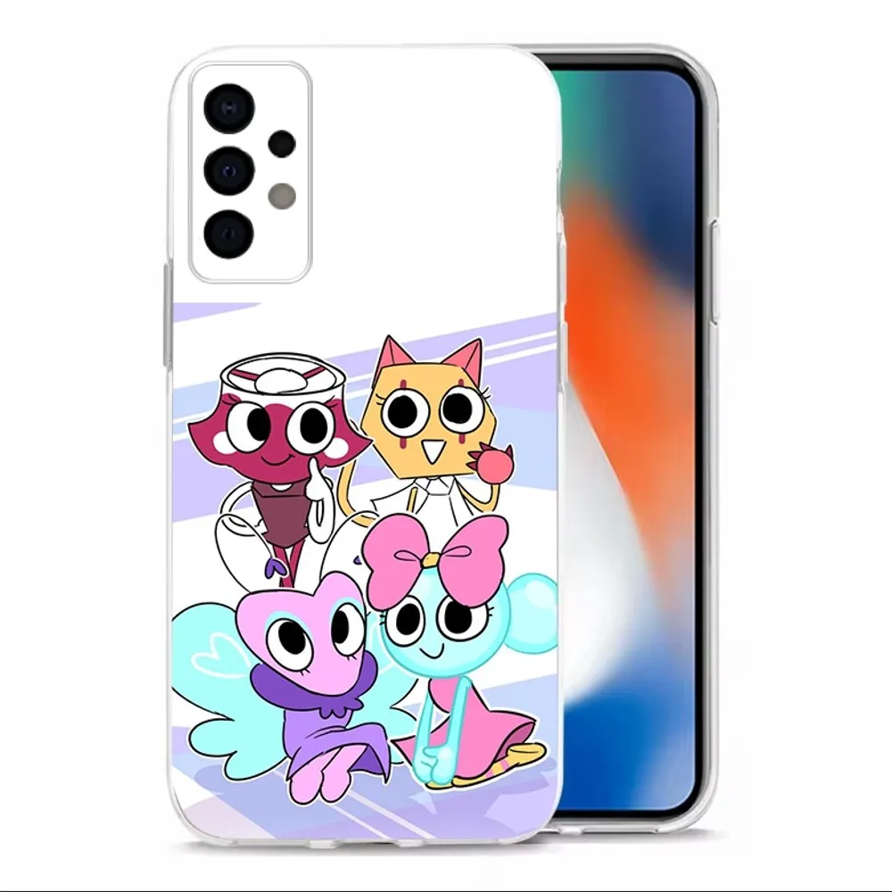 Game Dandys World Phone Case For Samsung Galaxy A71,70,52,40,51,31,A50,21S,30S,Note20ultra Transparent Cover