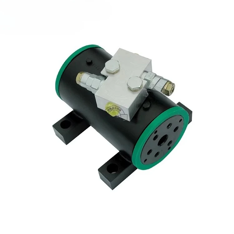 Hydraulic rotary actuator model L20-15-E-FT-180-S, 240° rotary hydraulic screw swing cylinder for rock drills