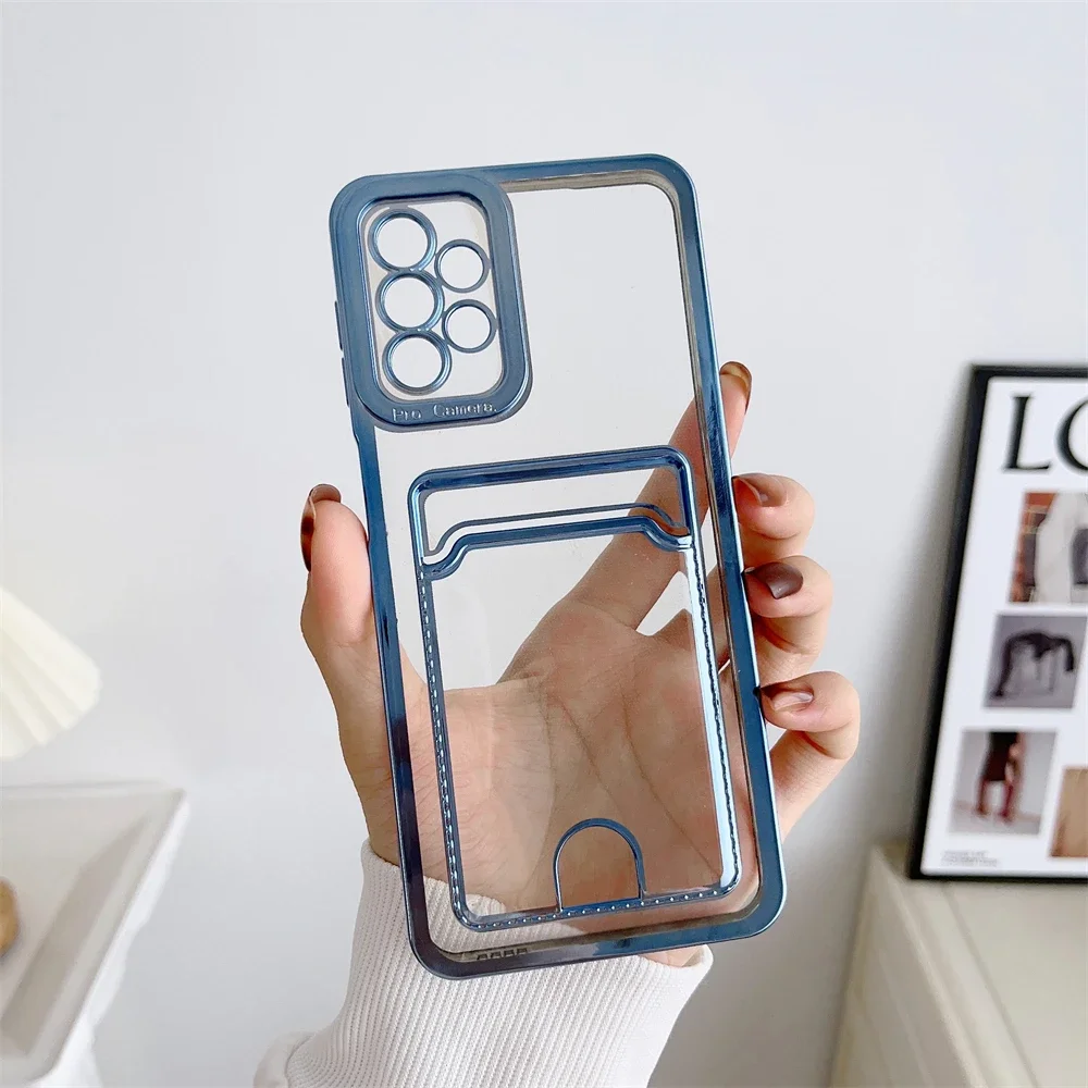 Pltang Wallet Card Slot Holder Case For Samsung S23 S22 S21 S20FE Note 20 10 Plus Ultra A51 A71 A52 A72 A32 A22 A12 A53 A73 A13