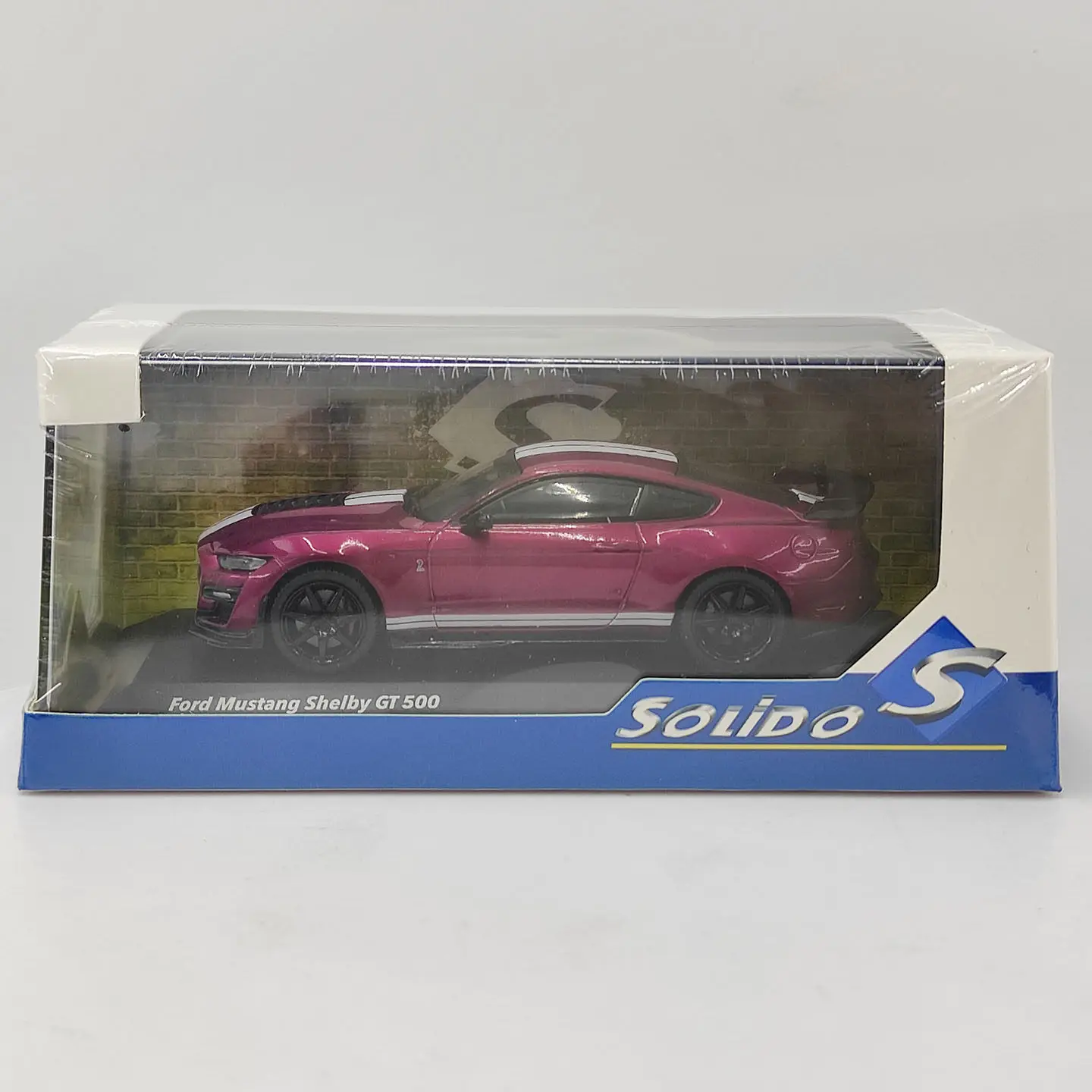 modellino-auto-ford-mustang-shelby-gt-500-in-scala-1-43-in-metallo-pressofuso-classico-nostalgico-regalo-per-adulti-souvenir-esposizione-statica