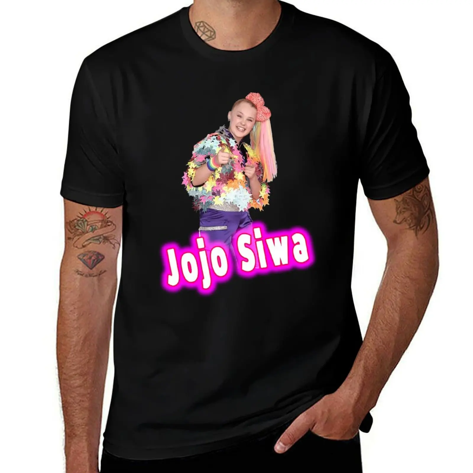 

Jojo Siwa T-Shirt sports fans baggy shirts summer tops men tshirt