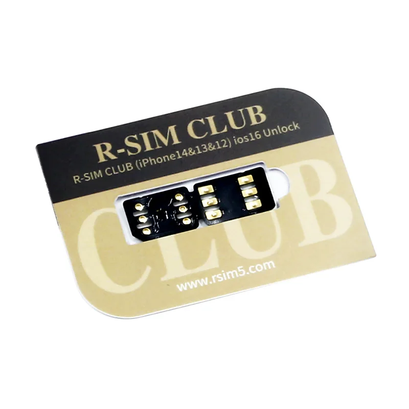 R-SIM18 CLUB Full System Unlock Card Patch Upgrade Multifunctional Automatic Popup Version iOS16 Unlock for iPhone 14/13/12