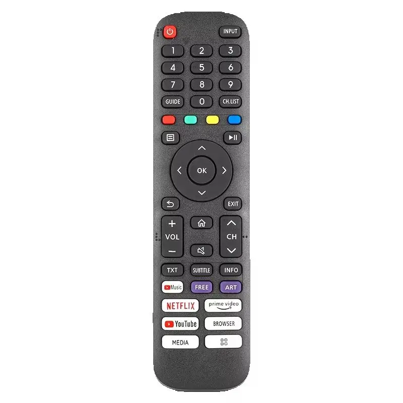 Control Remoto EN2J30H Compatible con Hisense Smart TV 40H5G 43H6G 50H6G 55H6G 65H6G 43V6G 50V6G 55V6G 65V6G 40H55G 43H77G