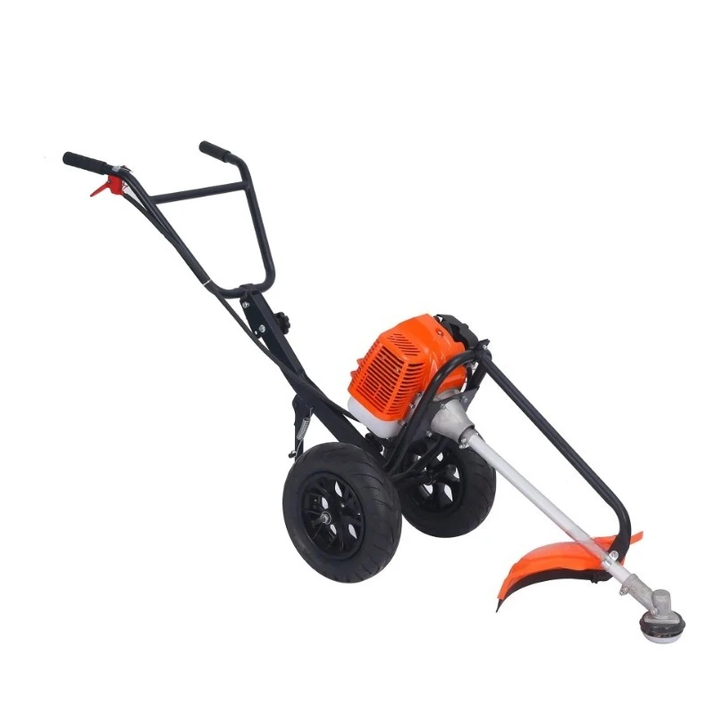 Hand Push 52cc Two Stroke Lawn Mower Household Portable Garden Tool Brush Cutter