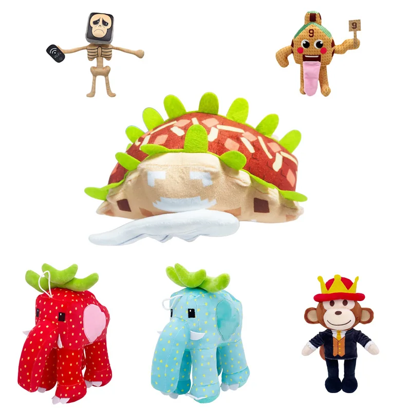 Steal a Brainrot Plush Doll Toy Taco Lucky Block Game Peripheral Plushie Cute Plush Toy Christmas Children's Birthday Gift