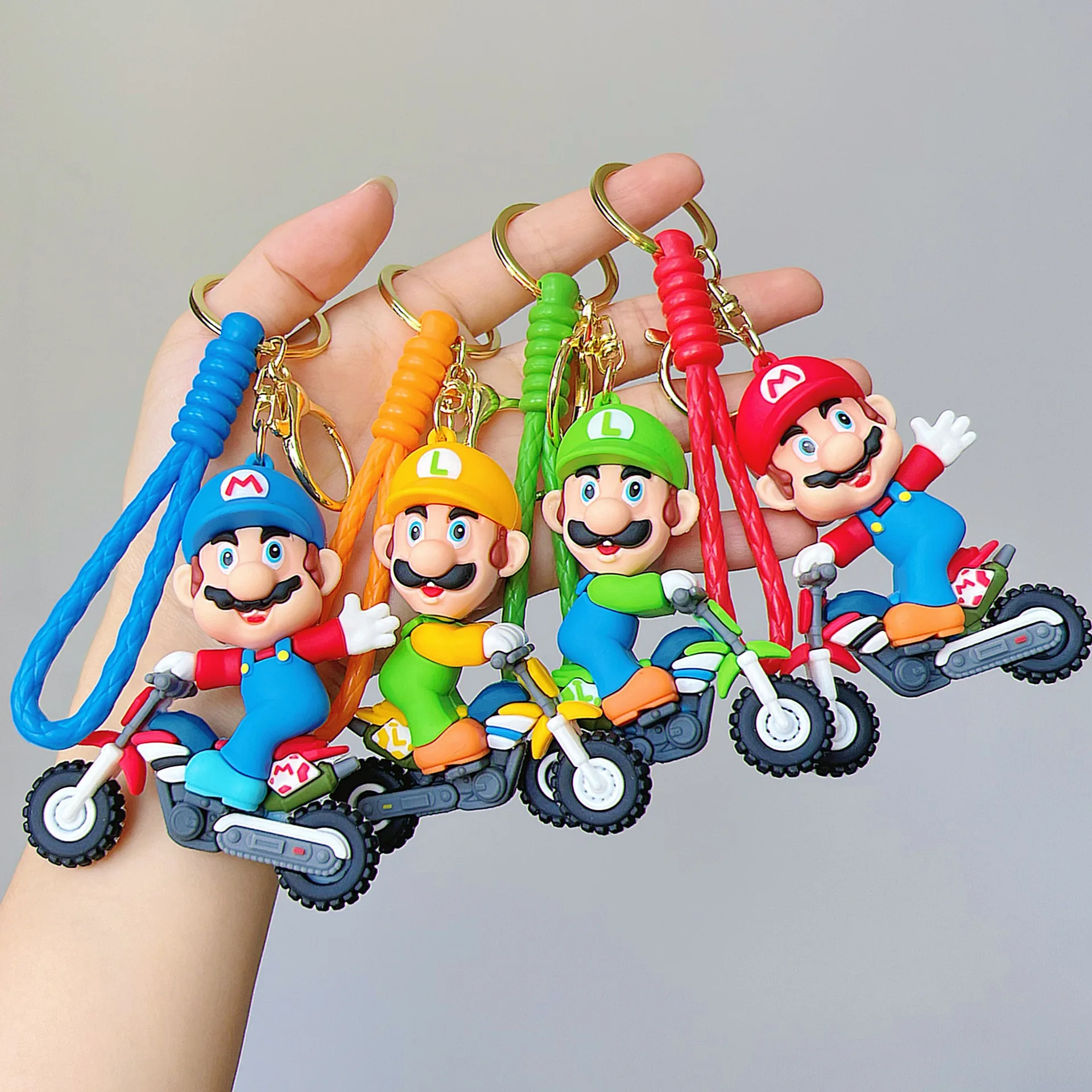 1/4pcs Cartoon Keychain Pendant Doll Desktop Backpack Pendant Doll Ornament Creative Gifts