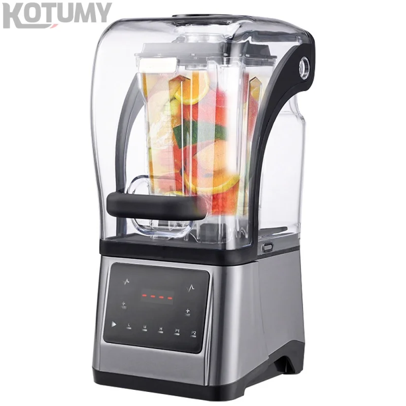 

Полностью автоматическая бытовая машина для приготовления смузи и льда, многофункциональный блендер-измельчитель, бесшумный, с шумоизоляцией, для приготовления коктейлей и льда