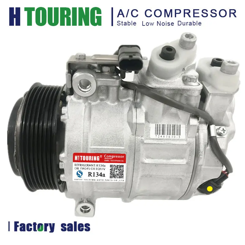 

7SAS17C AC A/C Compressor for Mercedes BENZ GLE350 GLS350 C292 W166 X166 S350 W222 V222 X222 A0008307200 0008307200 4472500220