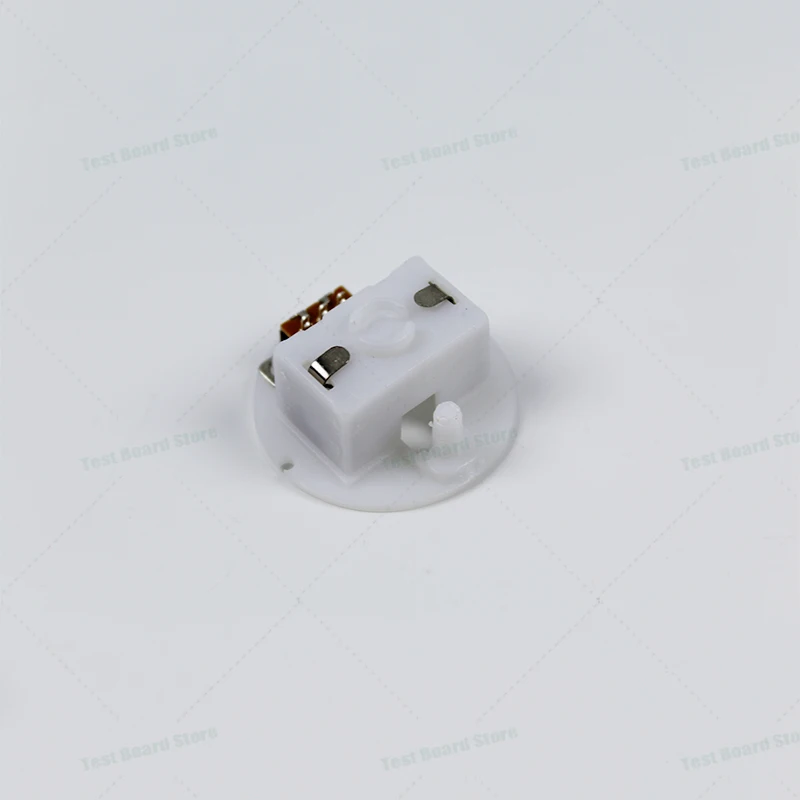 1 set battery box button AG13/LR44 button battery storage box circular base with switch for small night light LED mini light