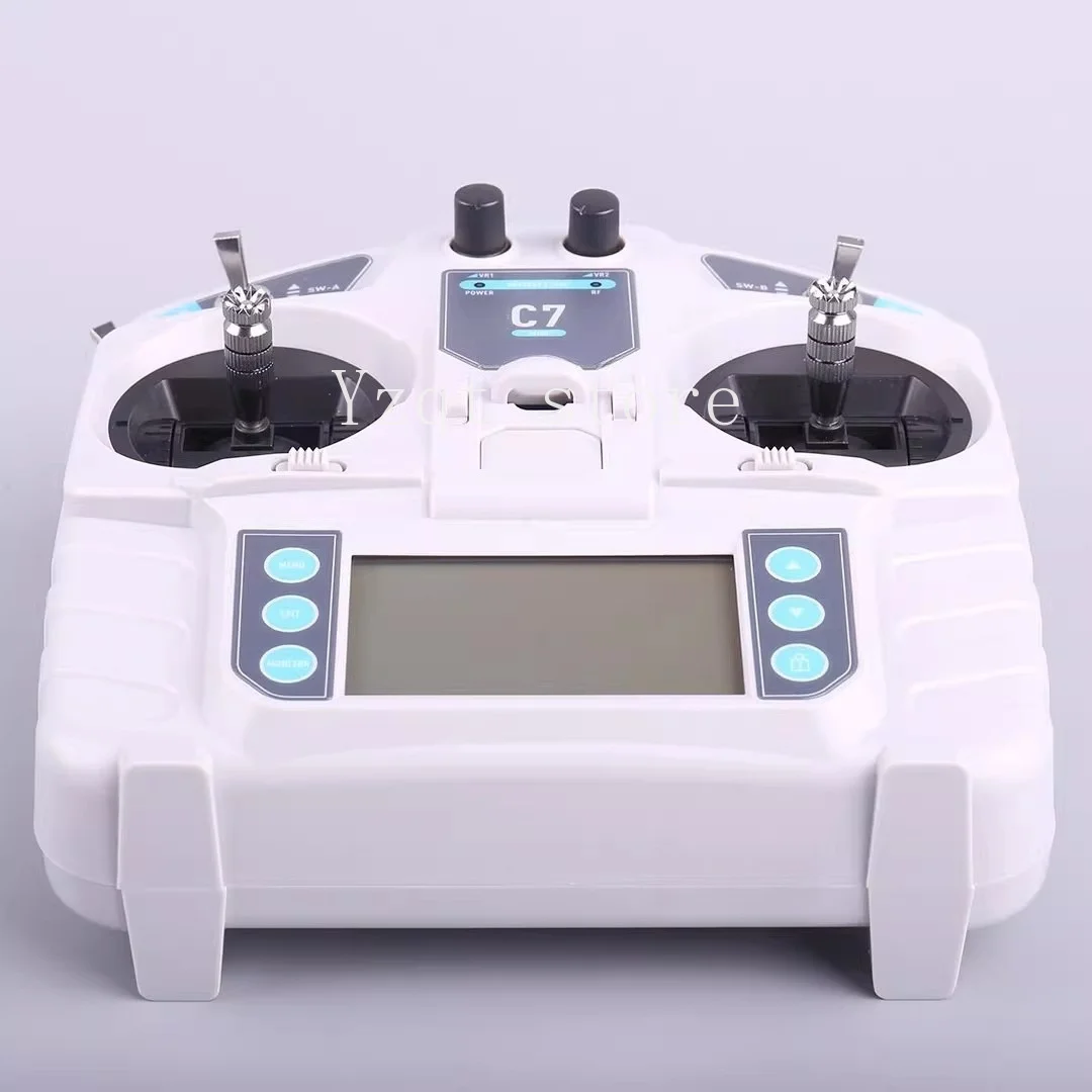 MC7mini remote control 8 channel model aircraft crossing machine fixed wing car ship model four wing emulator remote control