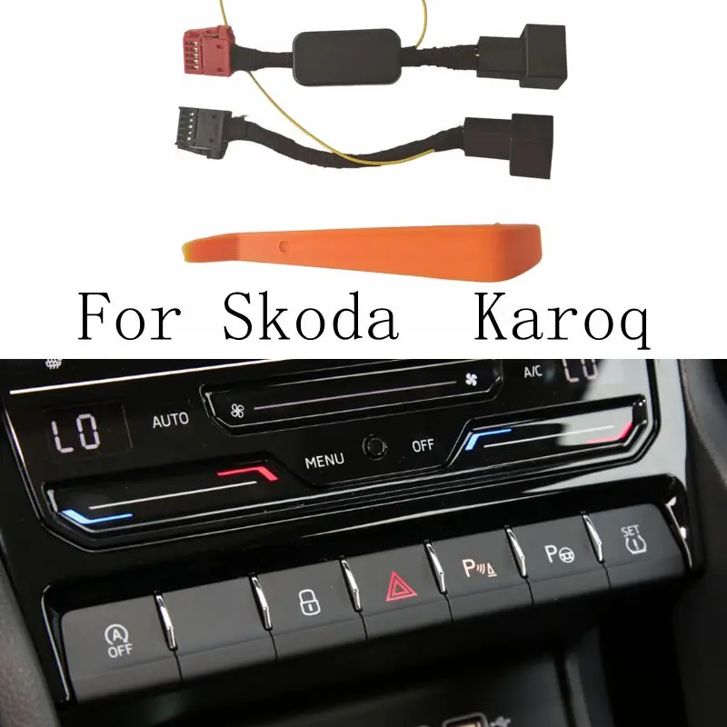 For Skoda Karoq Automatic Stop Start Engine System Off Device Control Sensor Plug Stop Cancel