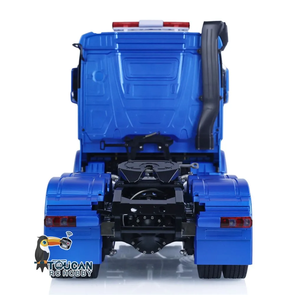 6x6 LESU RC 1/14 Trattore Camion RTR Auto Modello di Controllo Remoto Trasmissione a 2 velocità con Luci Suoni Giocattolo RC ToucanHobby THZH1689