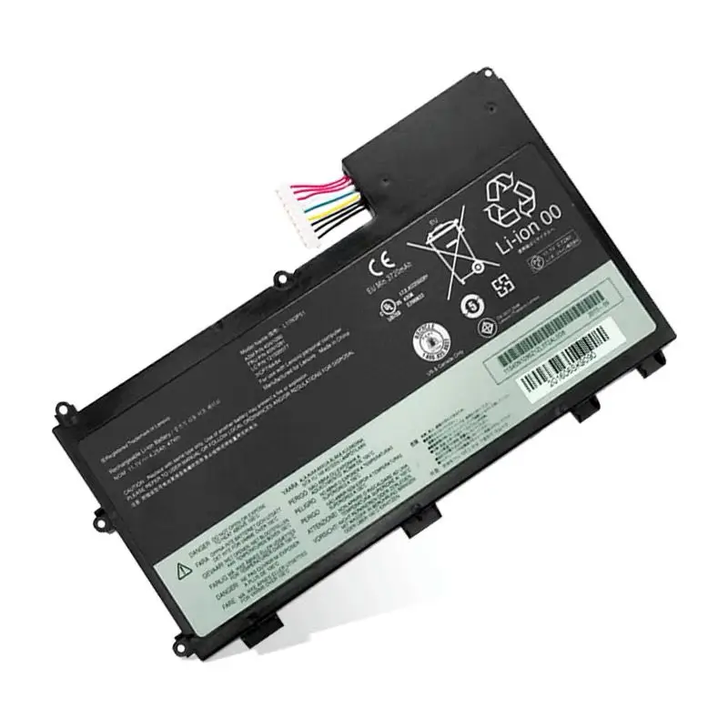 L11N3P51 Laptop Battery for Lenovo ThinkPad T430U Ultrabook L11S3P51 45N1088 45N1089 45N1090 45N1091 121500077 11.1V 47Wh 3cells
