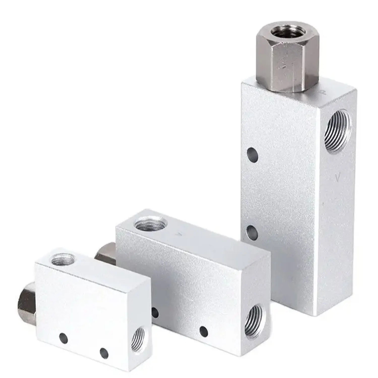 1PCS Vacuum Generator Air Exhaust Ejector Pressure Pneumatic EV-10 15 20 25 Negative Control Valve Vacuum Injector