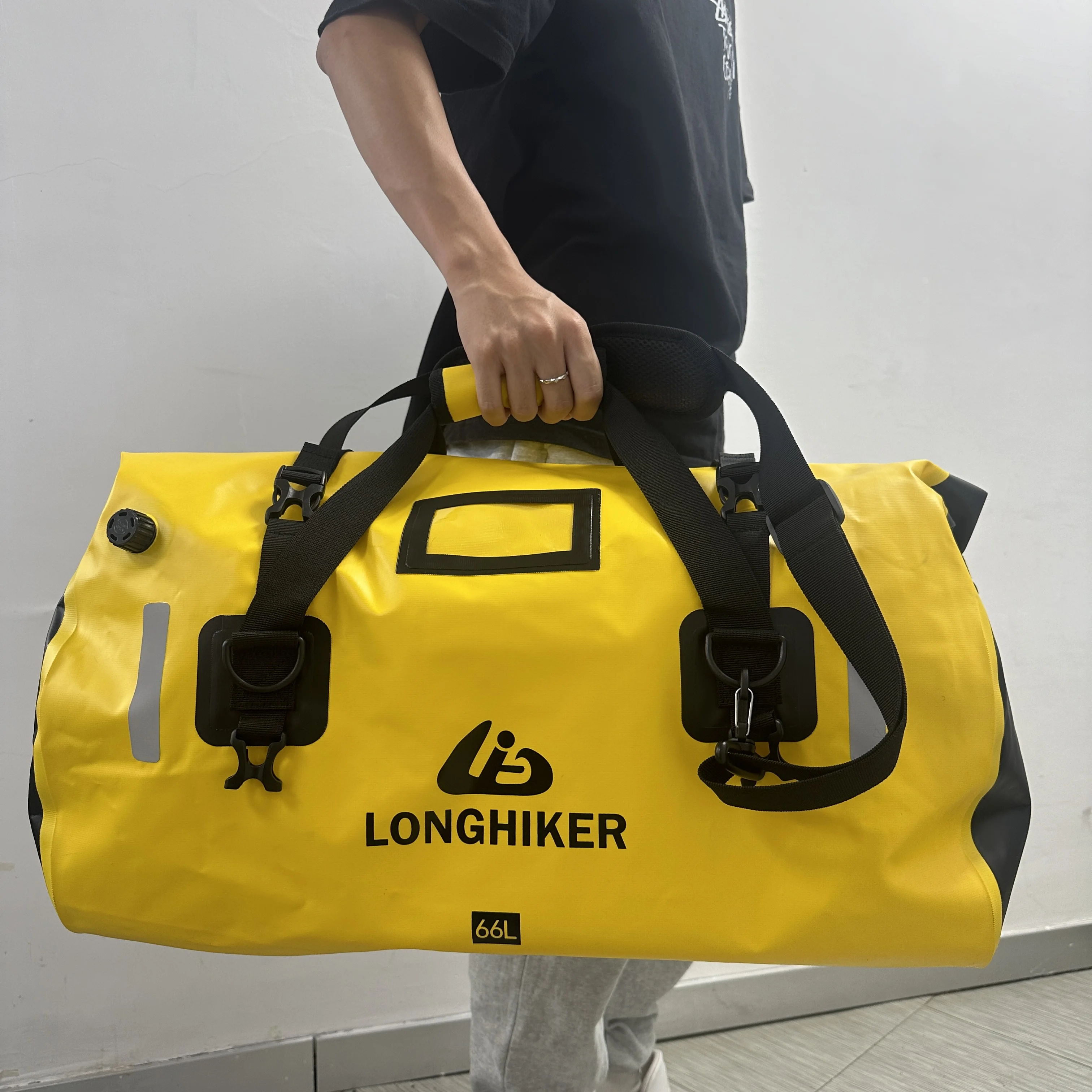 Motorcycle  Tail Seat Bag Reflective Saddle Dry Luggage Outdoor Accessories Universal Riding Traveling