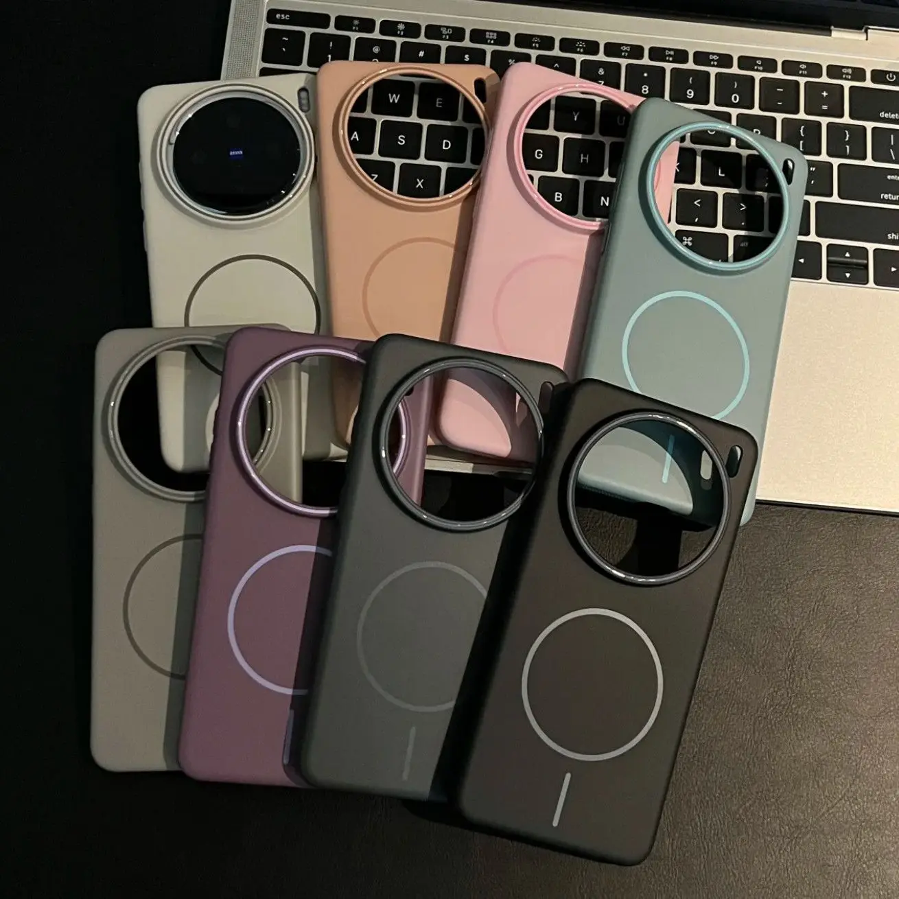 Case For vivo X200 Pro X100s X100 Pro Magnetic Phone Case Matte Frosted PC Hard Shell Slim Fit Anti-Fingerprint Cover view 6