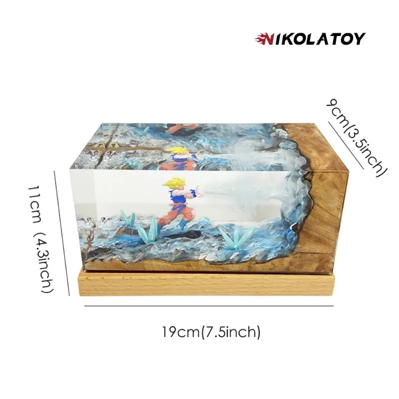 En Existencia, NIKOLATOY, Figura de Resina de Gran Tamaño de Dragon Ball Z, Kakarote Turtle Pai Qigong, Adorno de Escritorio, Colección de Juguetes, Regalo