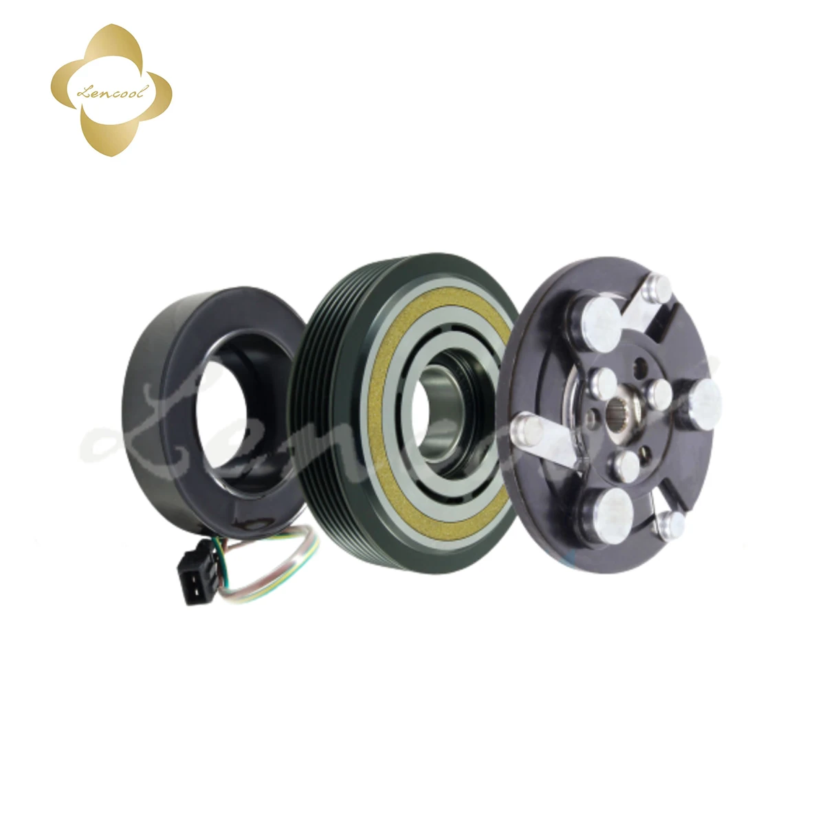 

AC A/C Air Conditioning Compressor Clutch Pulley FOR VW T4 LT TRANSPORTER IV Bus 7D0820805H 7D0820805K 7D0820811D