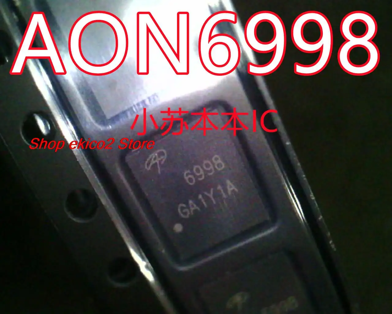 5pieces Original stock  MOS  AON6998 AO6998 6998 QFN 