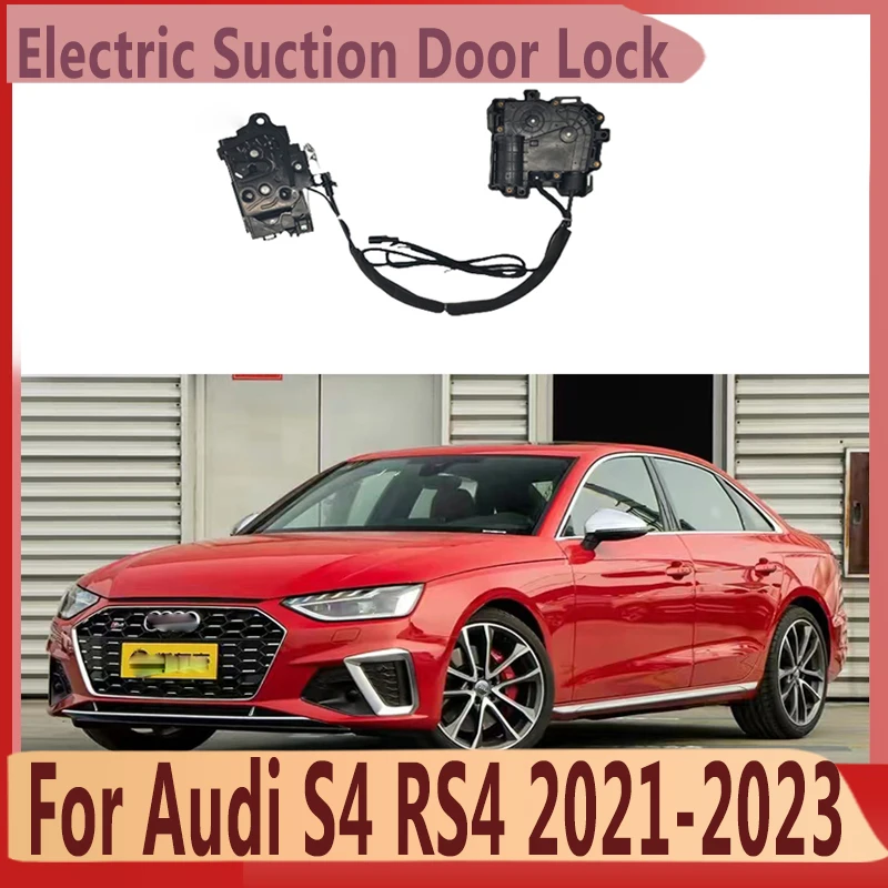 

For Smart Auto Electric Suction Door Lock for Audi S4 RS4 2021+ Automatic Soft Close Door Super Silence Car Vehicle Door Tools