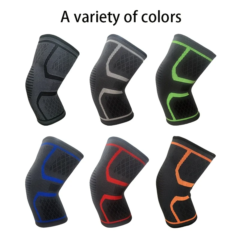 2pcs Elastic Knee Pads Breathable Comfortable and Warm Knee Pads Unisex Suitable for Fitness Training Work and Daily Life Christmas Thanksgiving Father's Day Gift