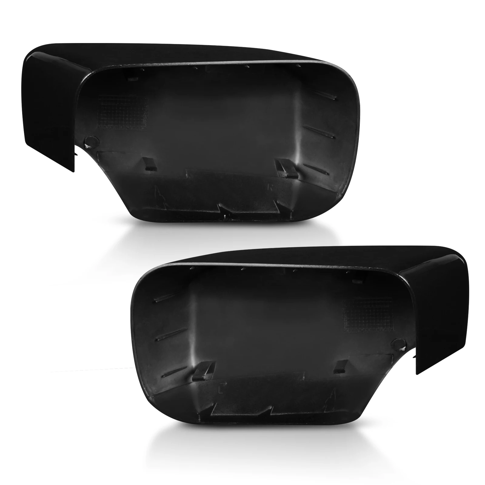 Juego de Cubiertas de Retrovisor Izquierdo y Derecho para BMW E46 E39, para BMW 325i 330i 525i 530i 528i, Reemplaza 51168238376 51168238375