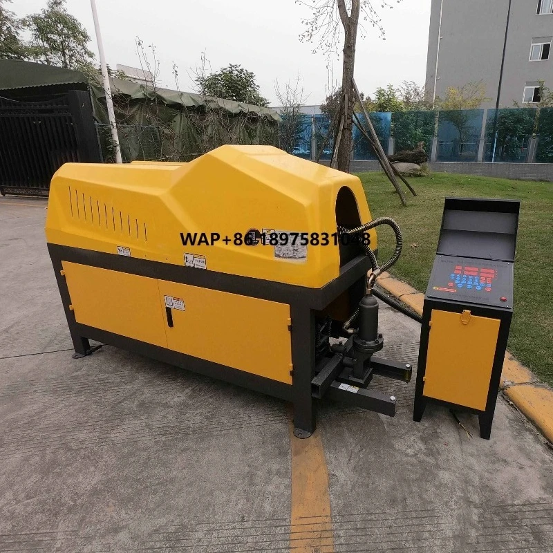 Advanced steel bar straightening and cutting machine - high-precision metal steel bar straightening machine for the construction