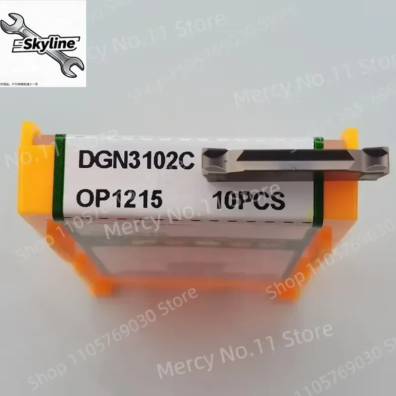 10pcs for DGN2202C OP1215 OP1315 for DGN3102C OP1215 OP1315 CNC Carbide Inserts For Stainless Steel