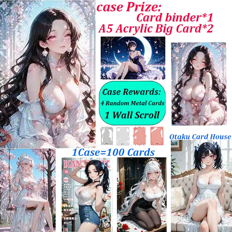 Großhandel Demon Slayer A6 Shikishi Waifu Karten Kunstpapier Weibliche Charaktere Vollständige Göttinnen-Sammlung Anime-Sammelkarten