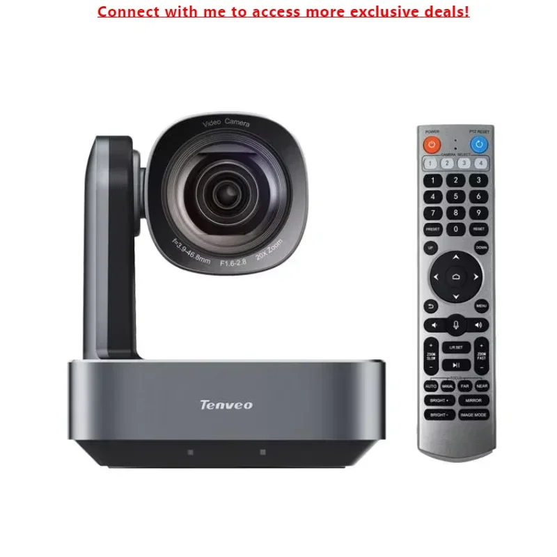 

Tenveo VL20N HDMI 20x Optical Zoom Camera Ptz Live Streaming Camera PTZ Conferencing Camera