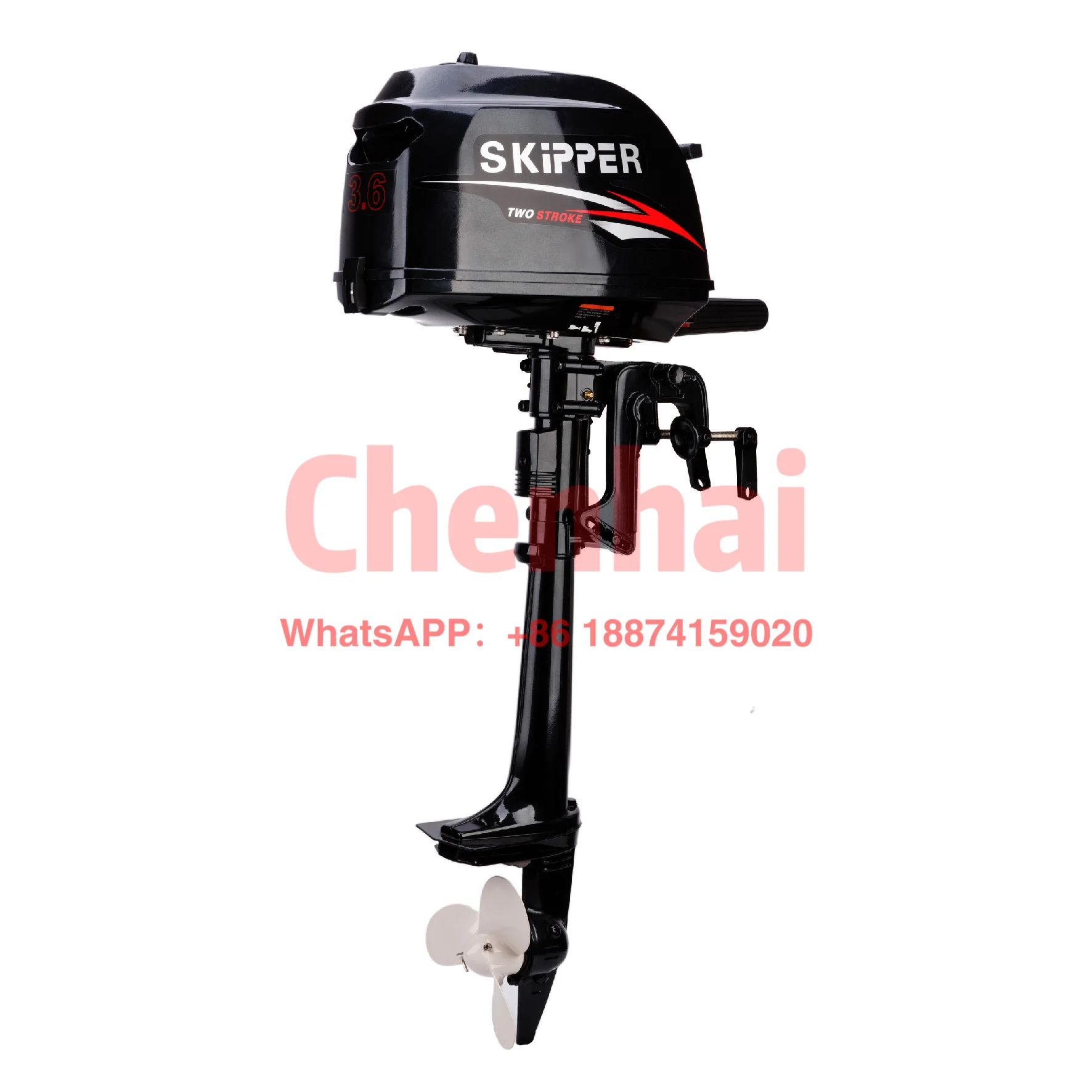 Skipper Boat Machine Engine Outboard 3.6 Hp 2 Stroke Outboard Motor