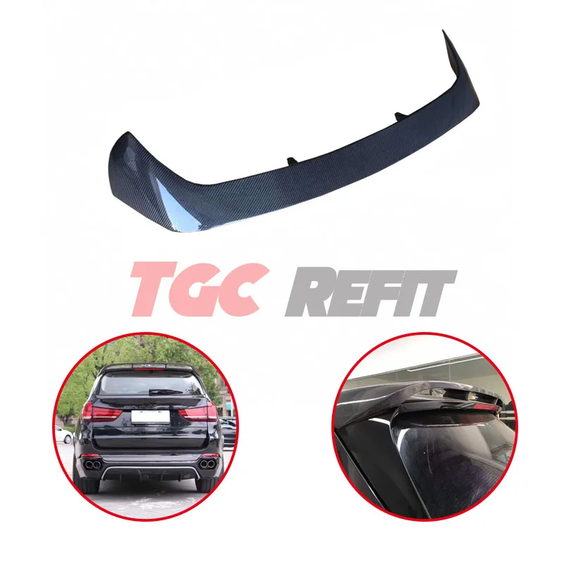 

Carbon Fiber Rear Spoiler Wing Lumma Style Trunk Spoiler High Kick Spoiler For BMW X5 F15 Car Accessories Rear Wing