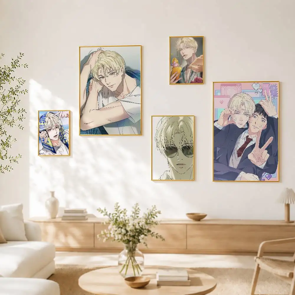 

B-Backlight H-Han Seo-in Waterproof Self-adhesive HD Poster Wall Sticker Home Decor Gift